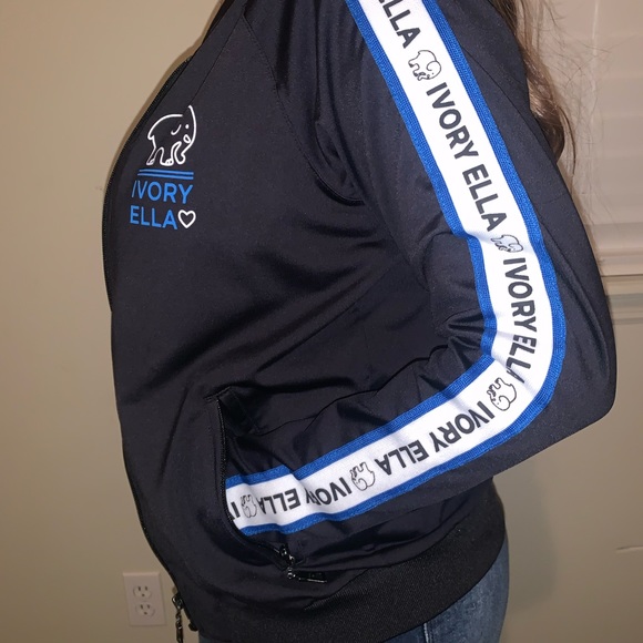 ivory ella track jacket - Picture 2 of 3